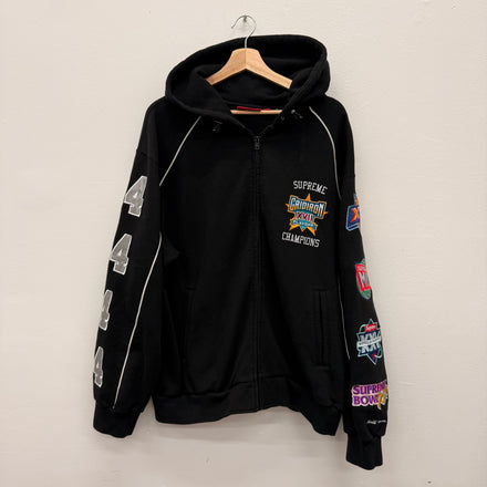 Supreme Playoffs Zip-Up Hoodie - Size L
