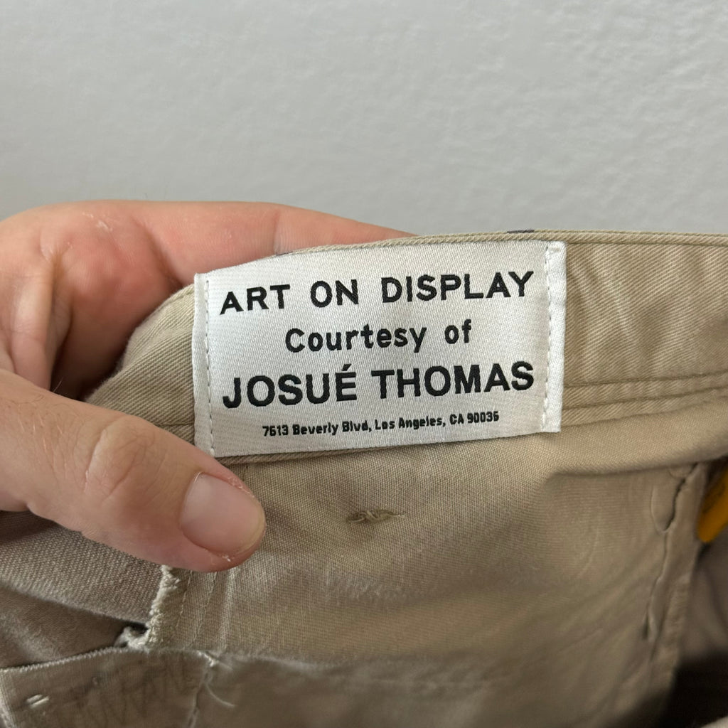 Gallery Dept G Patch Sand Camo Patch Cargo Shorts - Size 37