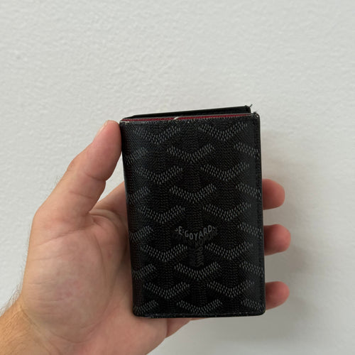 Goyard Jet Black Saint Pierre Card Holder