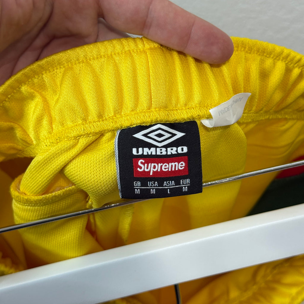 Supreme Umbro Break-Away Track Pants Yellow - Size M