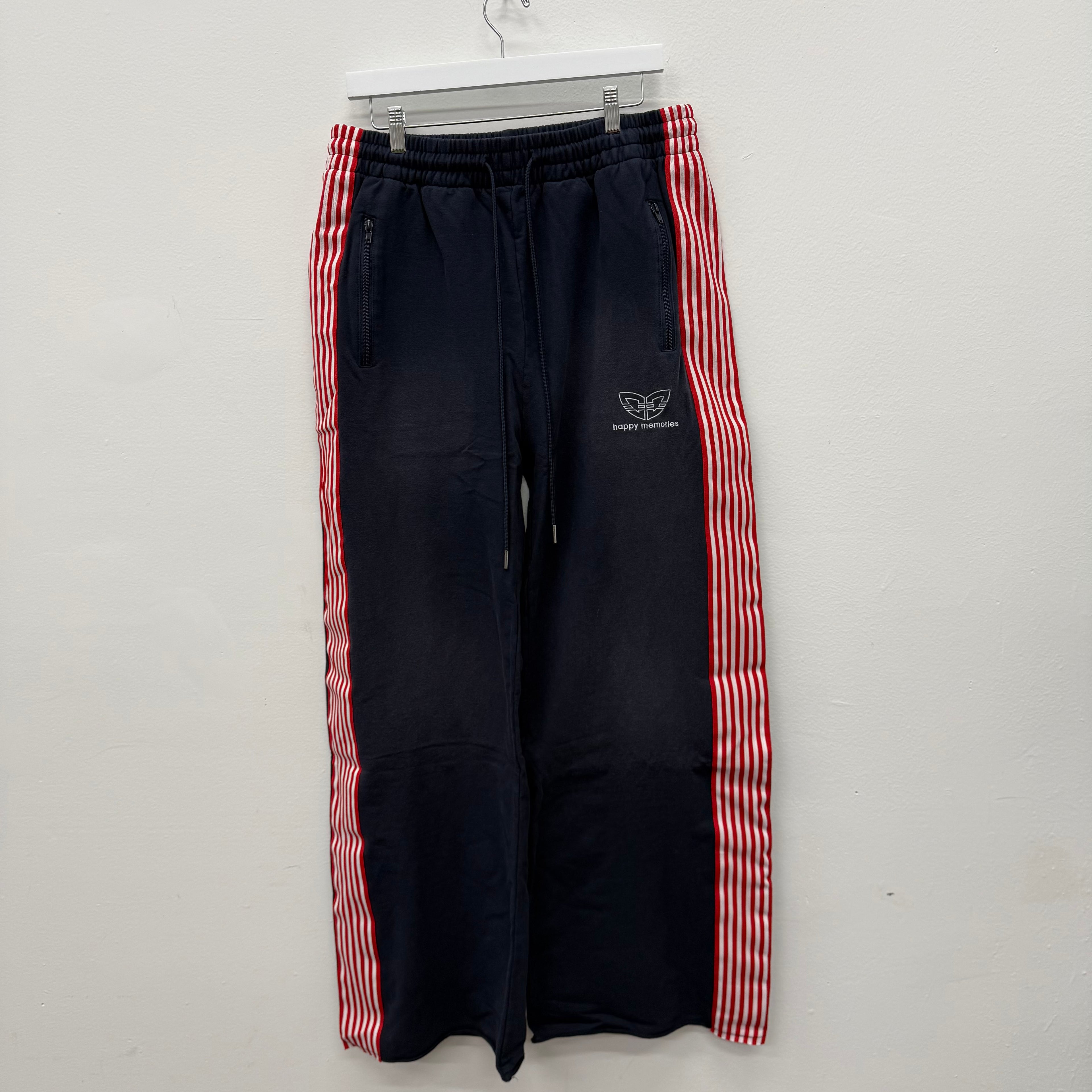 HMDD Navy Red Monster Track Sweat Pants - Size XL