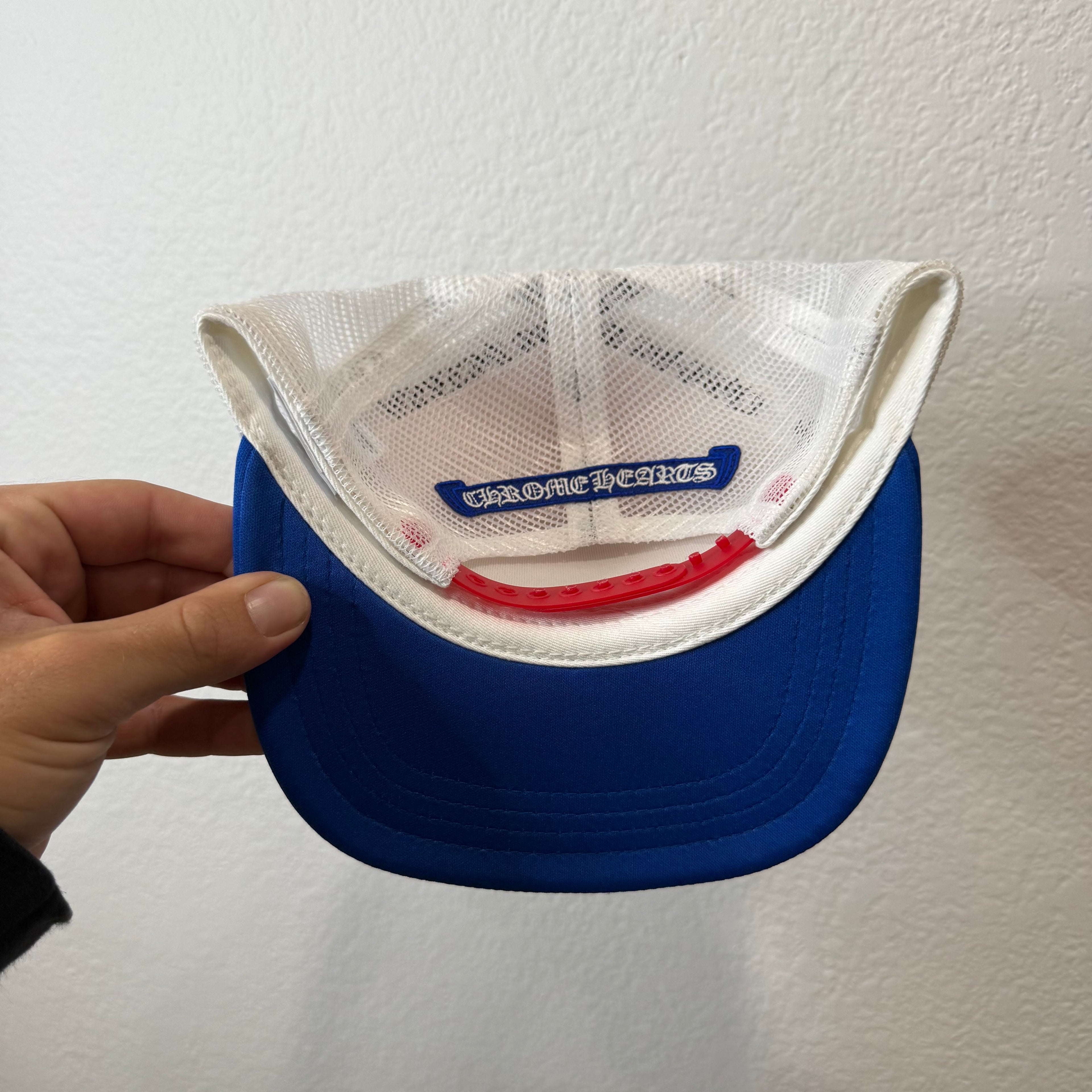 Chrome Hearts 4th of July Trucker Hat Triple Cross