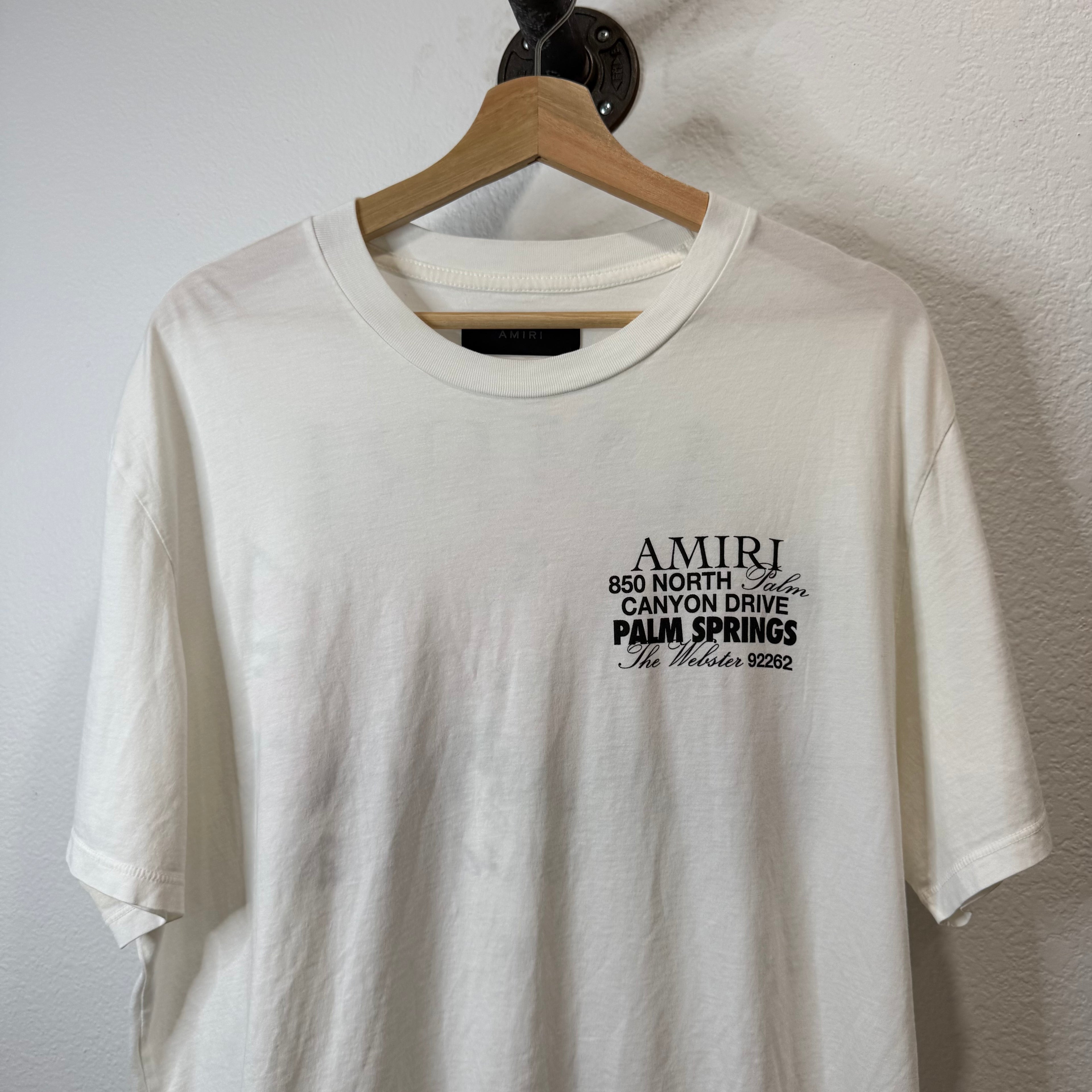 Amiri The Webster Palm Spring T-Shirt - Size XL