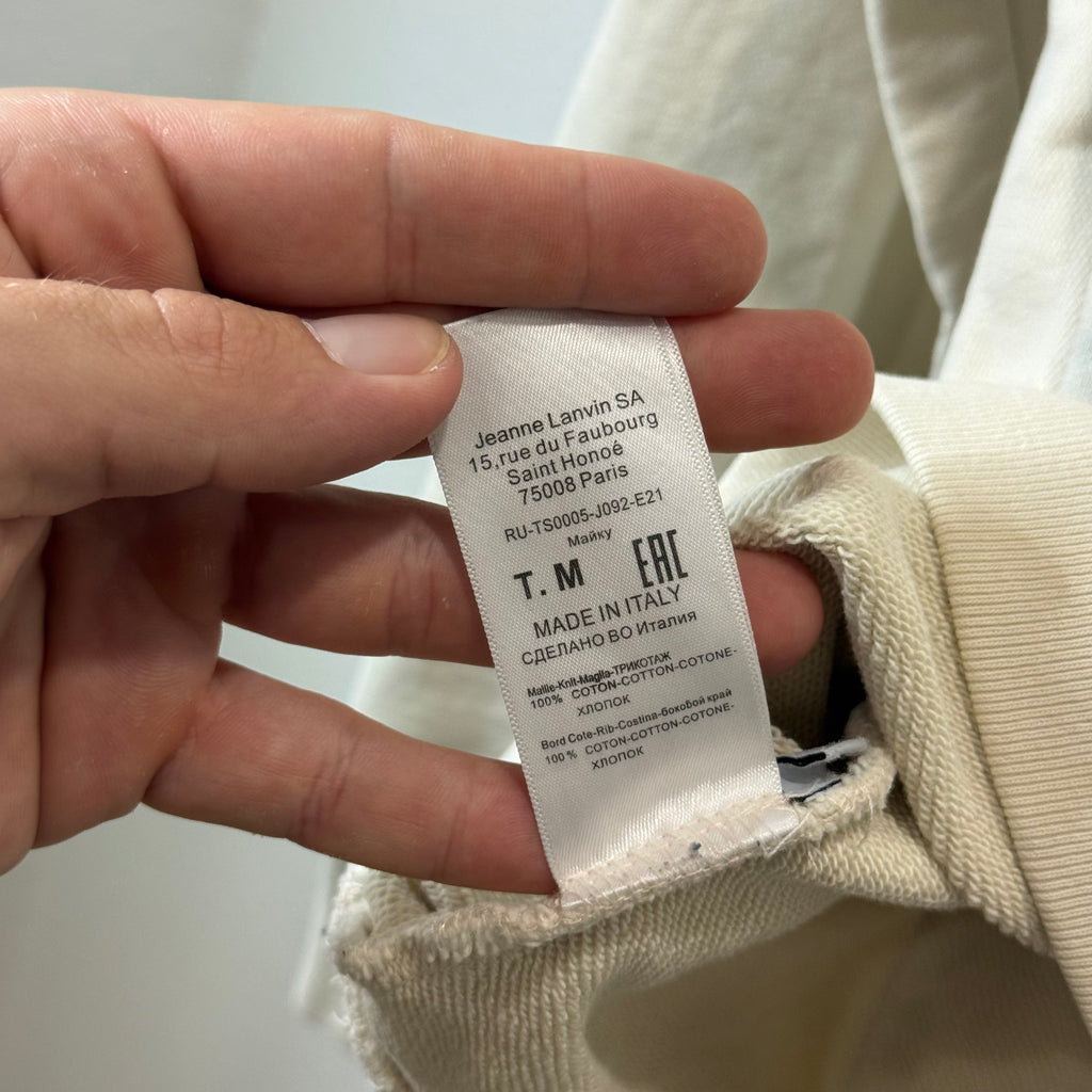 Lanvin Heart Logo Hoodie - Size L