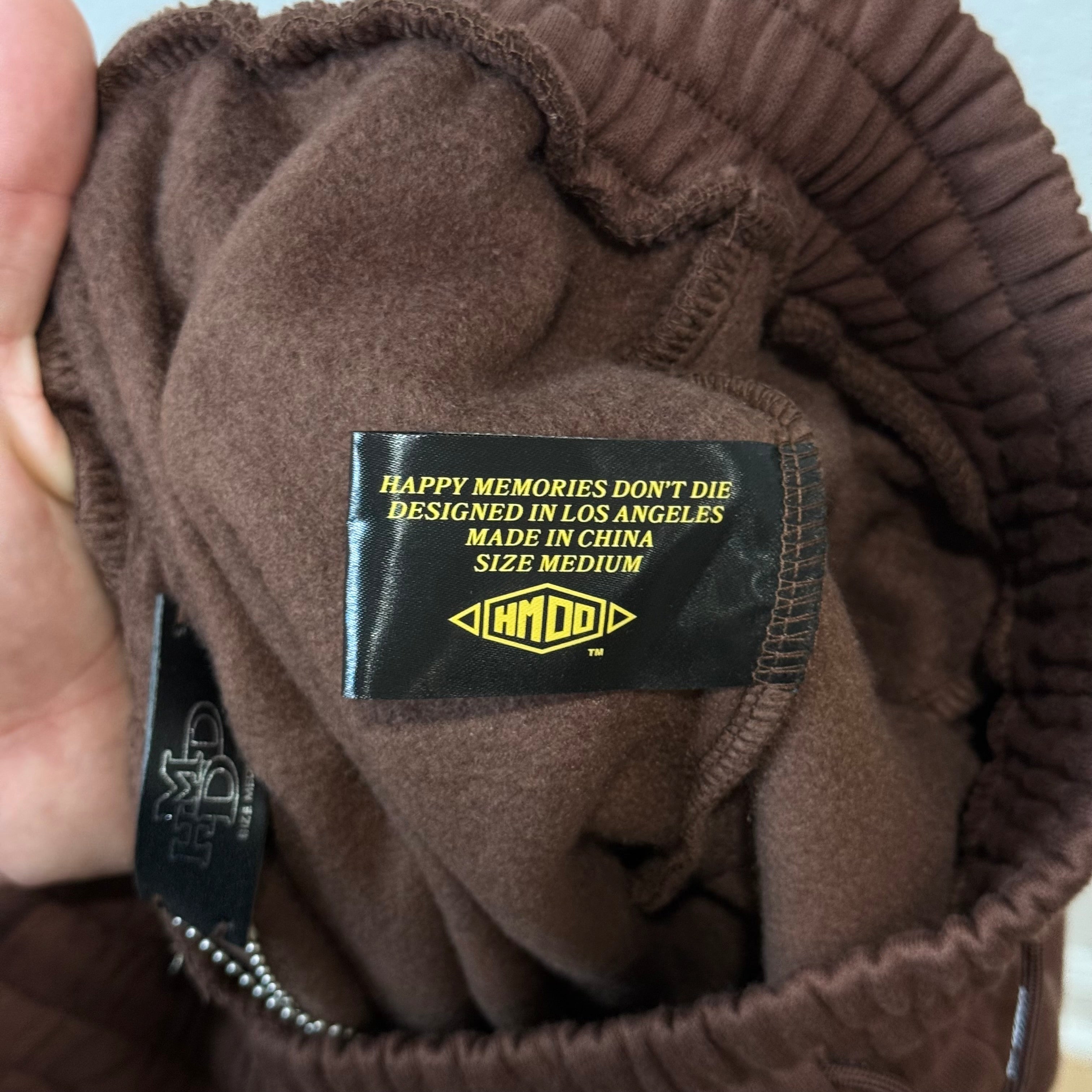 HMDD Chim Army Sweatpants Brown - Size M