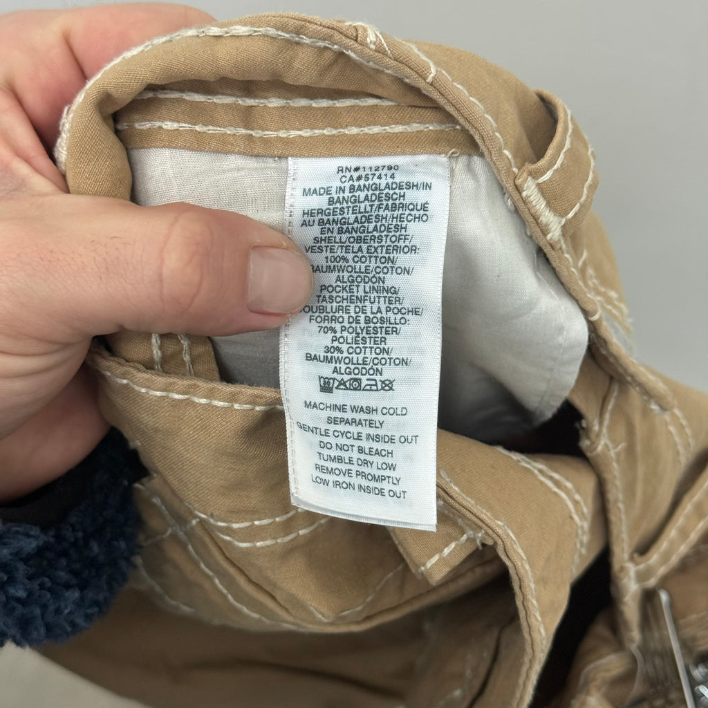True Religion Cargo Khaki Shorts - Size 30
