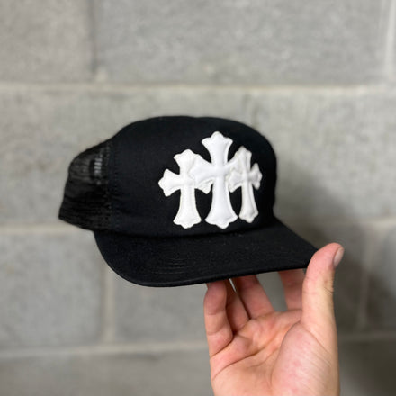 Chrome Hearts Triple Cross Trucker Hat