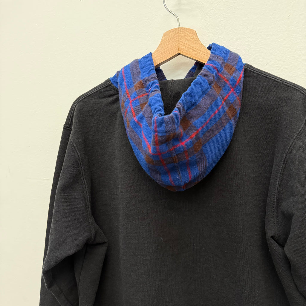 Supreme CDG Flannel Hoodie - Size M