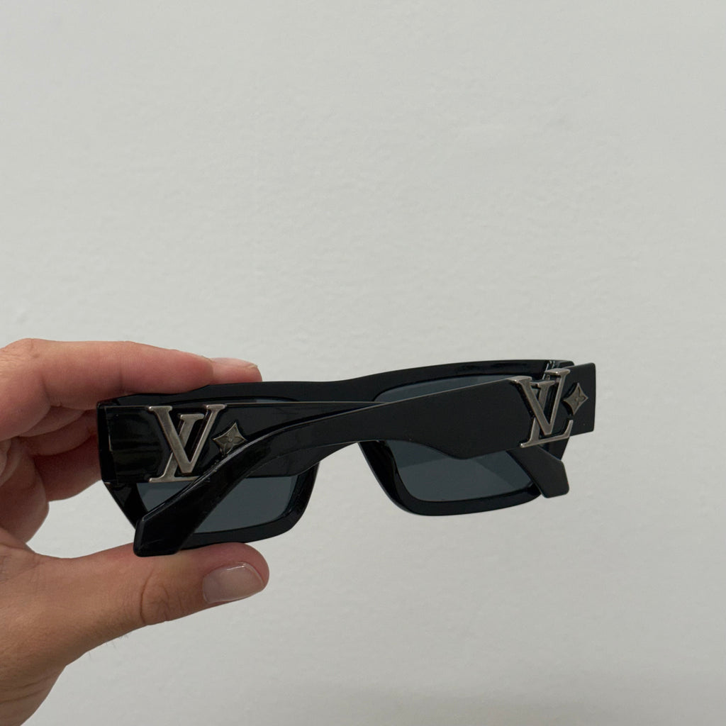 Louis Vuitton Thin Square Sunglasses Black