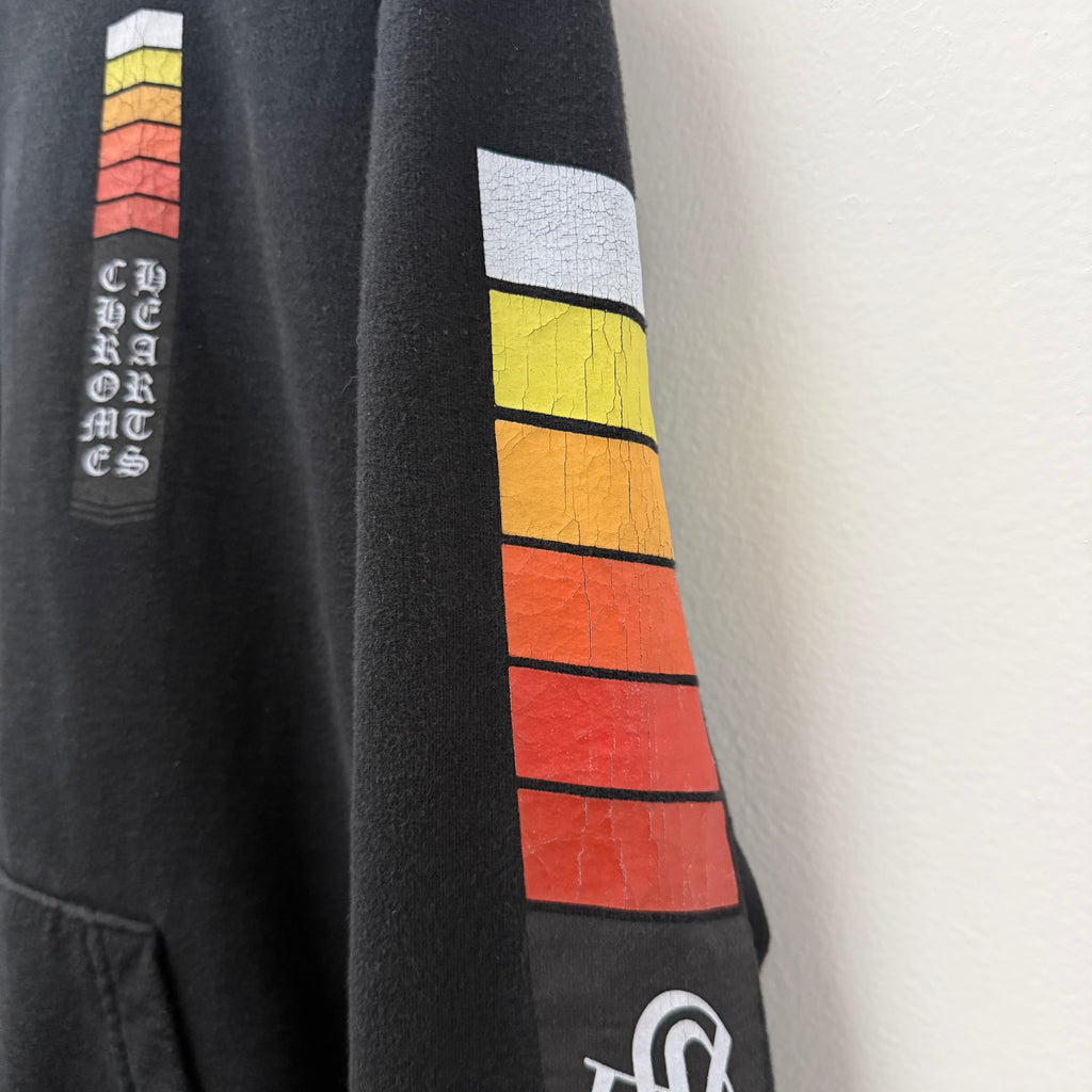 Chrome Hearts Hollywood Gradient Hoodie Black - Size XS