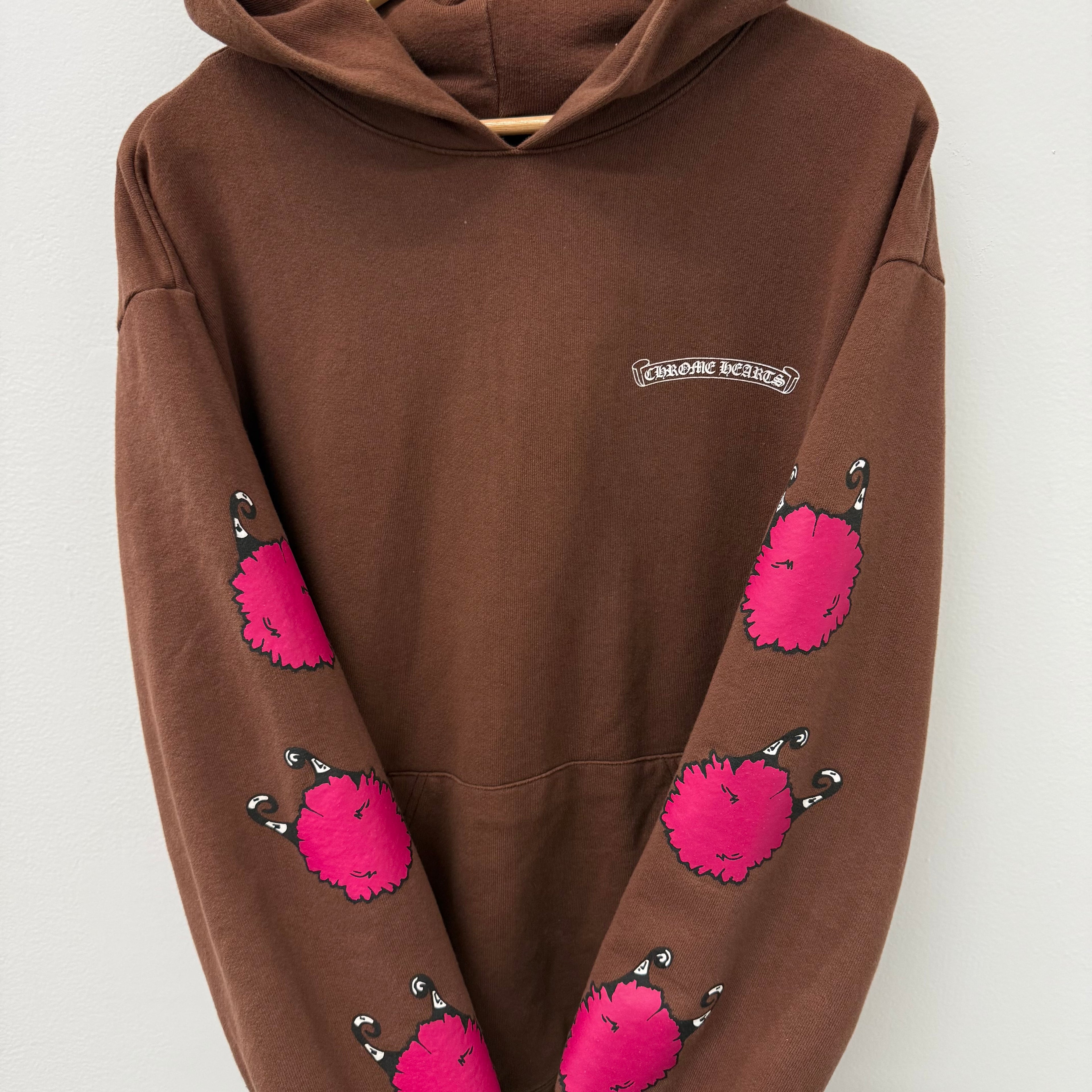 Chrome Hearts Matty Boy Structure Hoodie Brown - Size L