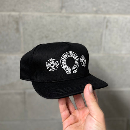 Chrome Hearts Horseshoe Trucker Hat Black