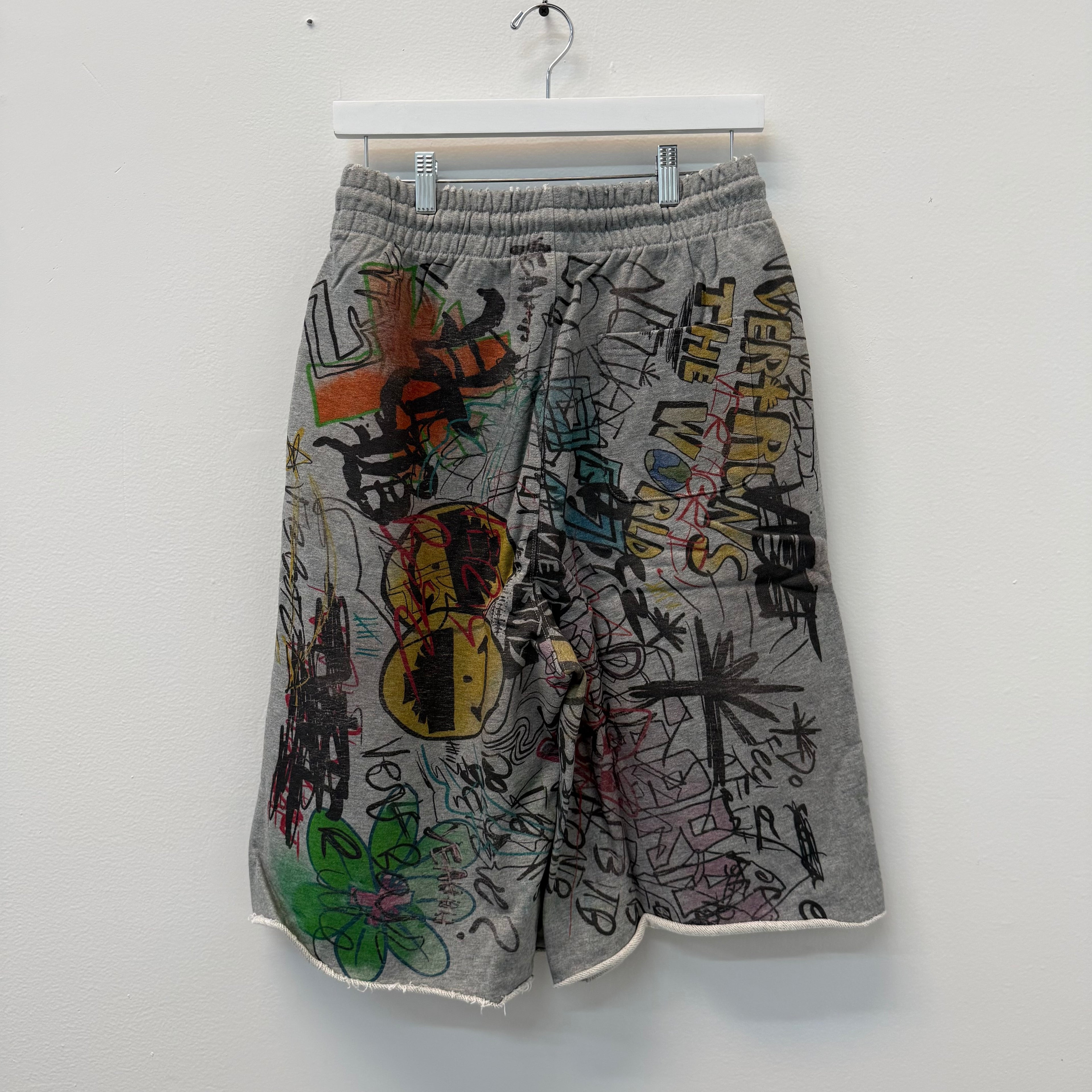 Vertabrae Graffiti Detention Sweat-shorts