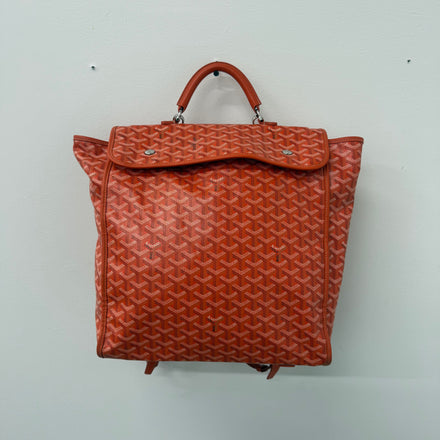Goyard St Leger Orange Backpack