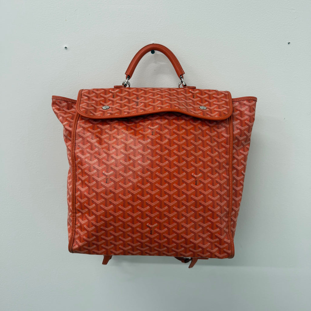 Goyard St Leger Orange Backpack