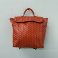 Goyard St Leger Orange Backpack