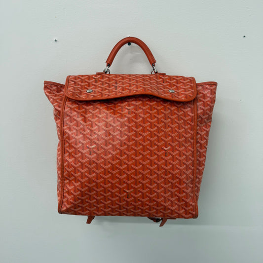 Goyard St Leger Orange Backpack