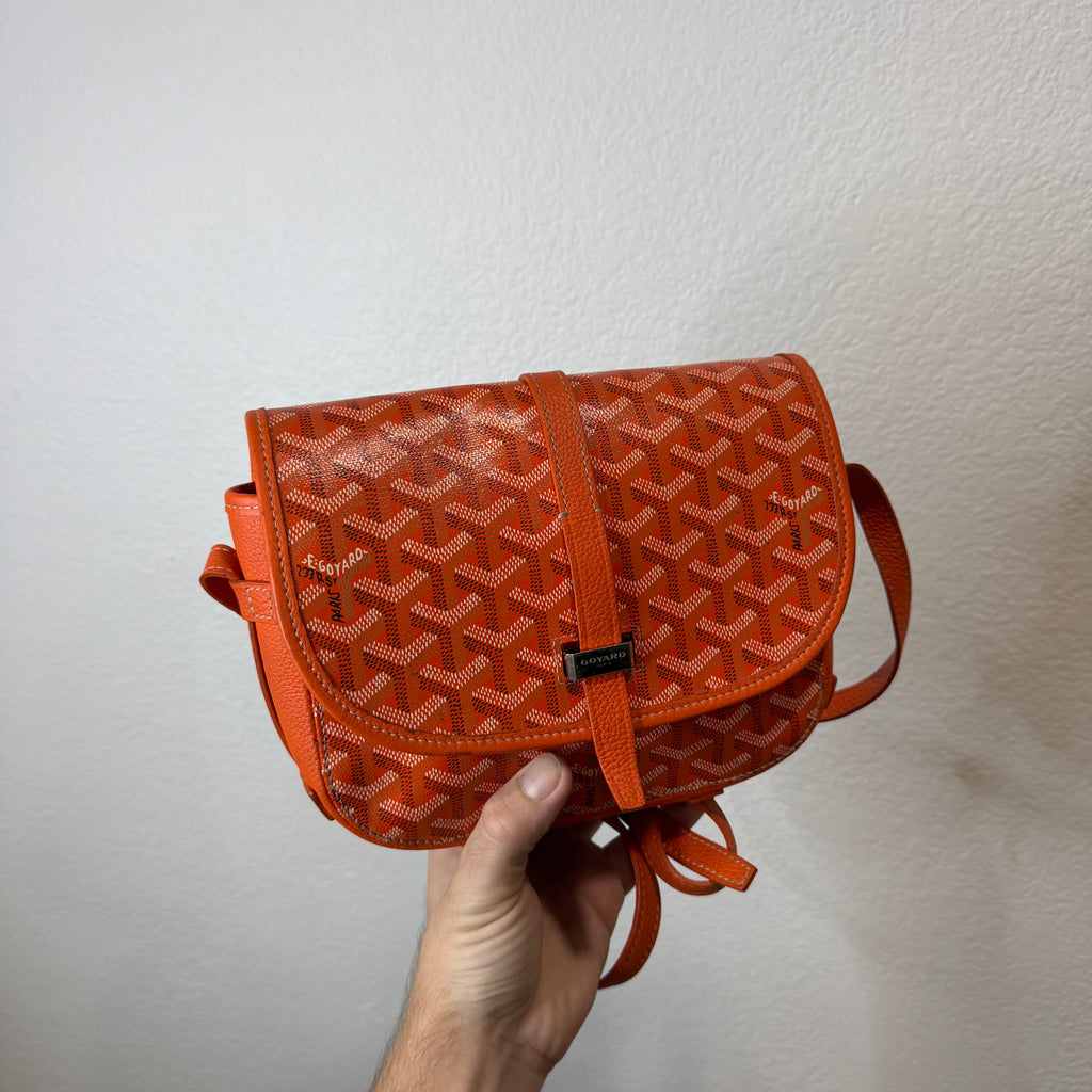 Goyard PM Belvedere Side Bag Orange