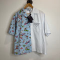 Prada Split Button Up Shirt - Size 42 (L)