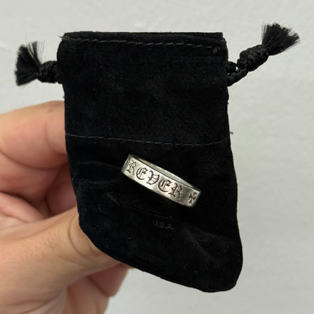 Chrome Hearts Forever Spacer Ring - Size 8