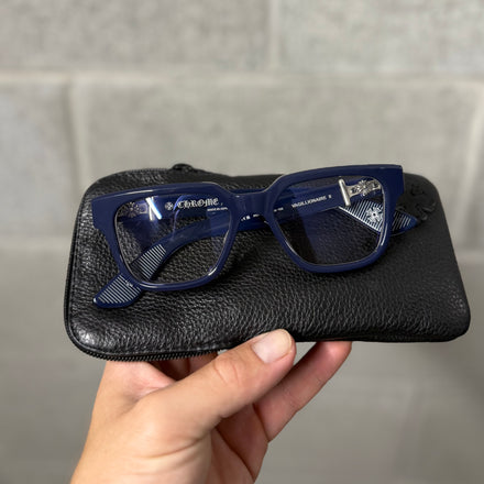 Chrome Hearts Vagillionaire II Blue Glasses