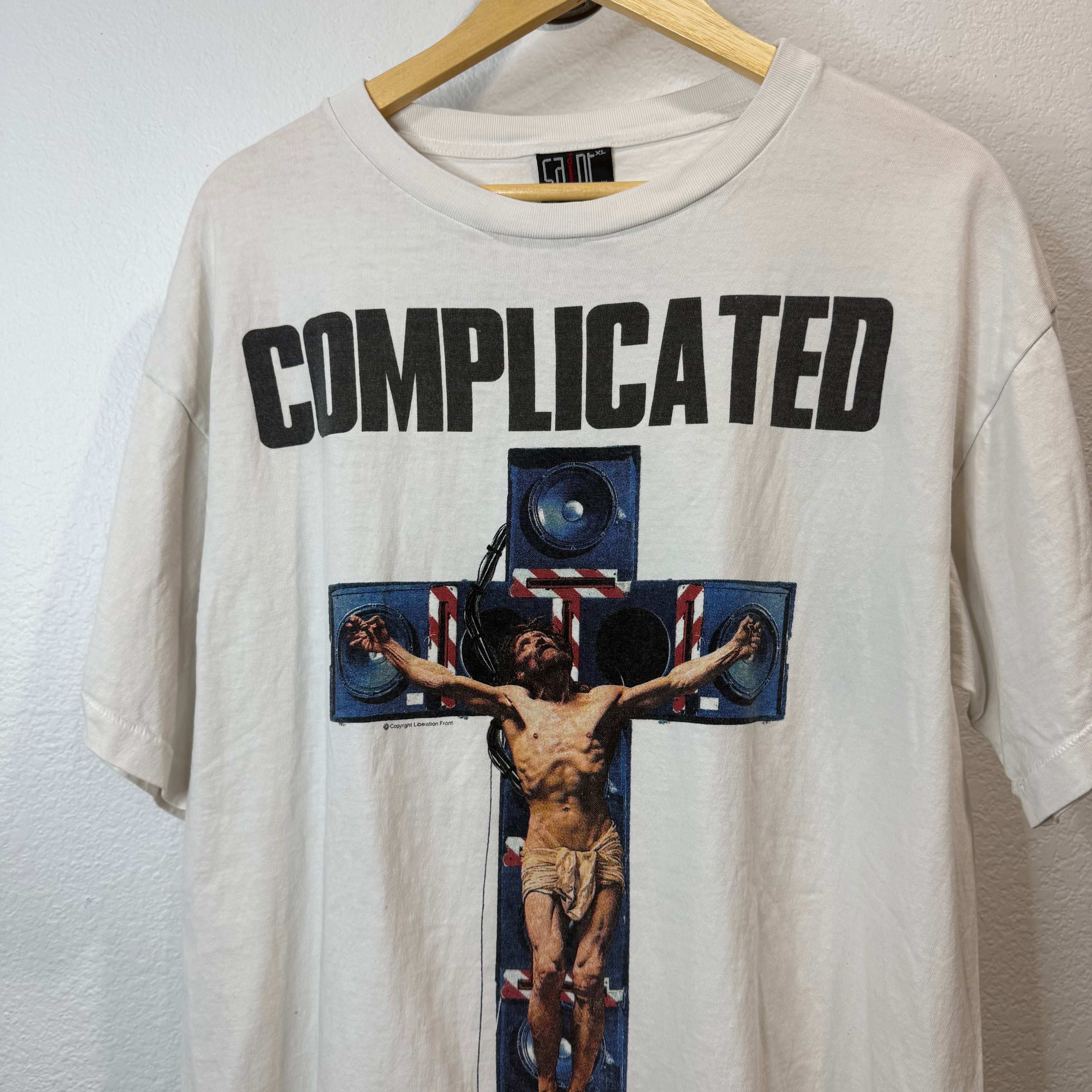 Saint Michael Kosuke Kawamura Complicated T-Shirt - Size XL