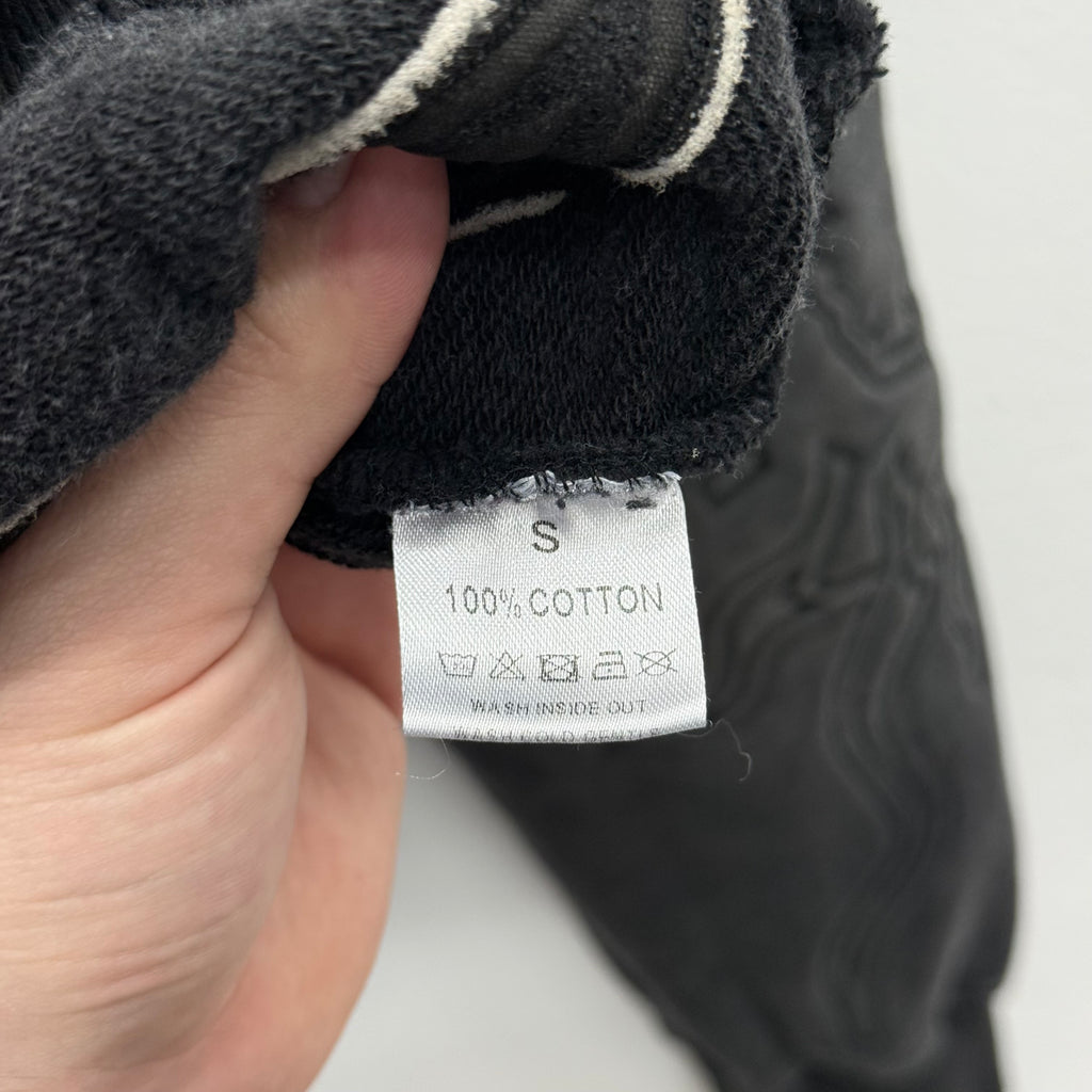Vale Valley Black Zip Up Hoodie - Size S