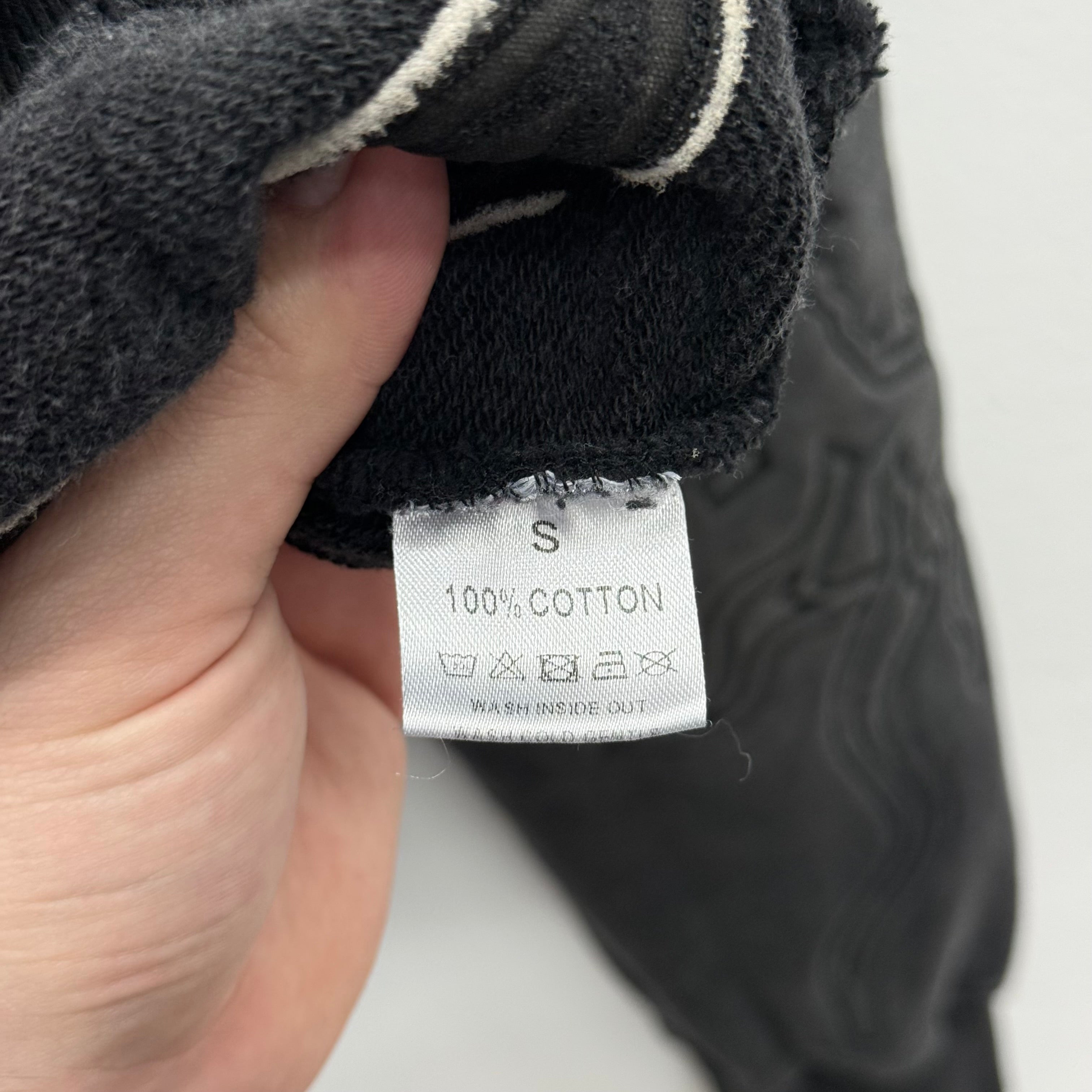 Vale Valley Black Zip Up Hoodie - Size S