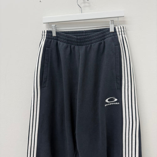 Balenciaga Icon Navy Baggy Sweatpants - Size S