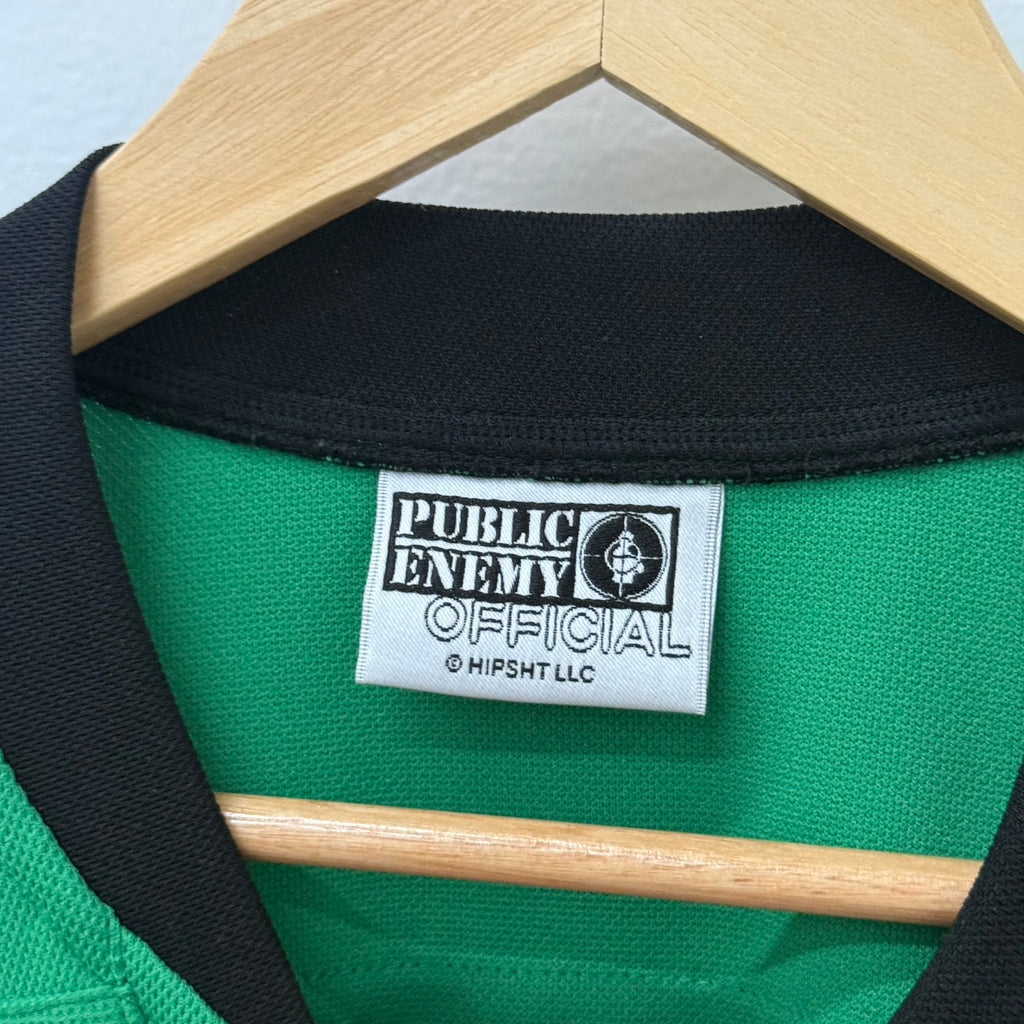 Saint Michael Mx6 x Public Enemy Green Hockey Jersey - Size L/XL