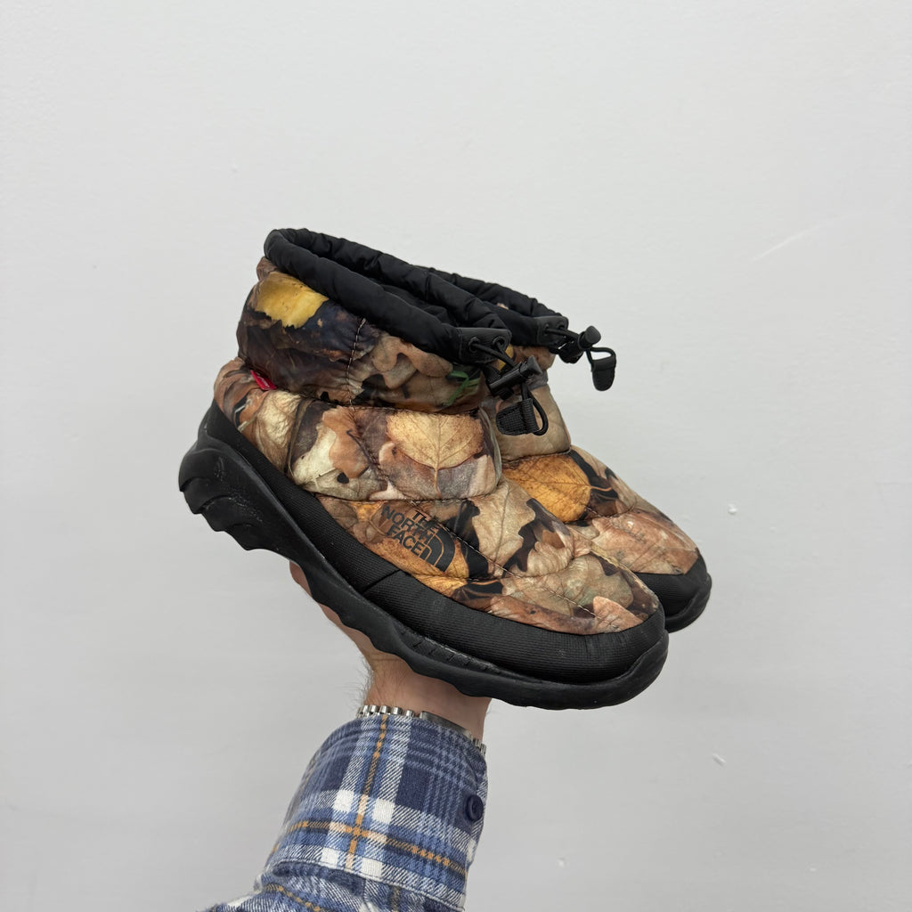 Supreme North Face Camo Nuptse Boot - Size 9