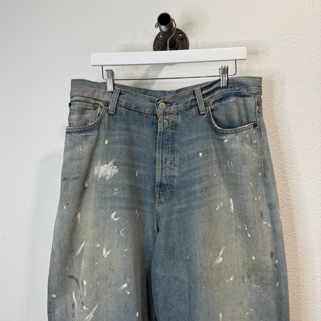 Acne Studios Baggy Paint Splatter Denim - Size 30