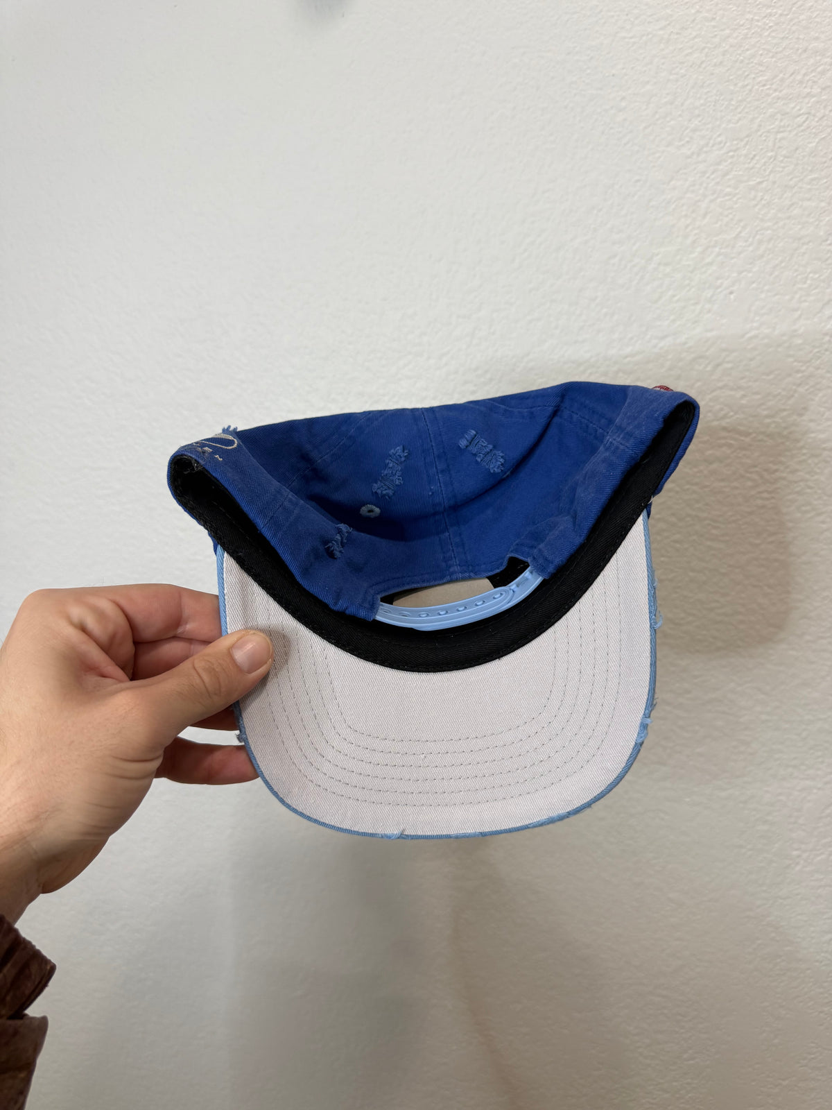 Up7 Skate Blue Strip Intl Team Snapback Hat