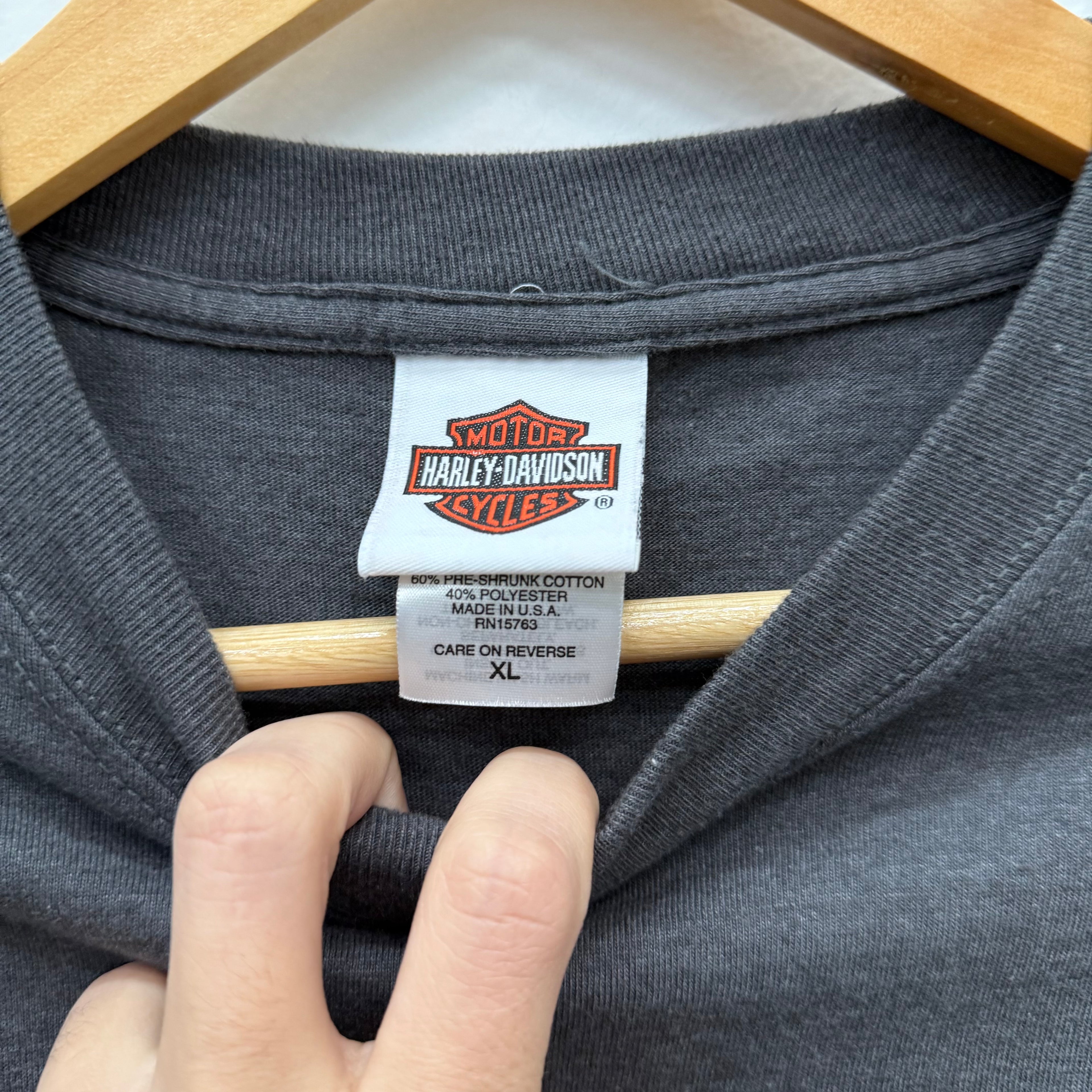 Vintage Harley Davidson Colorodo Mile High Longsleeve - Size XL