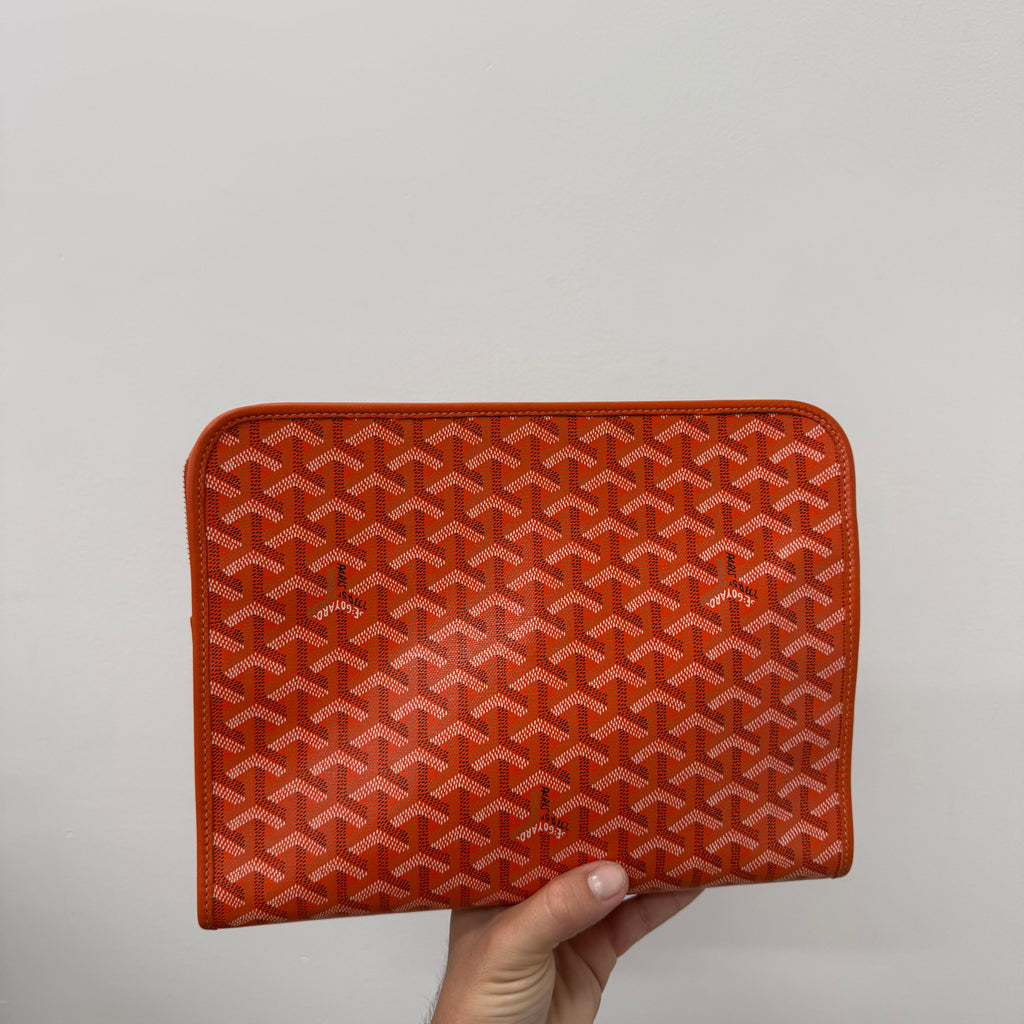 Goyard Orange PM Jouvence Toiletry Bag
