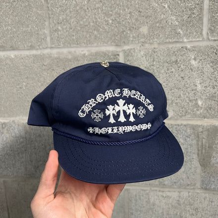 Chrome Hearts Gas Station Hat Navy Blue