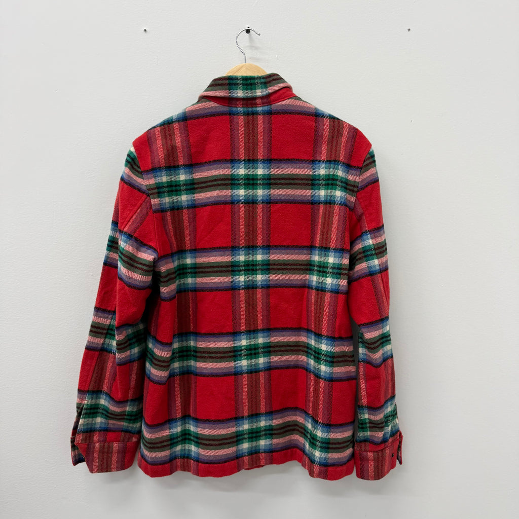 Stussy Plaid Flannel Work Zip - Size M