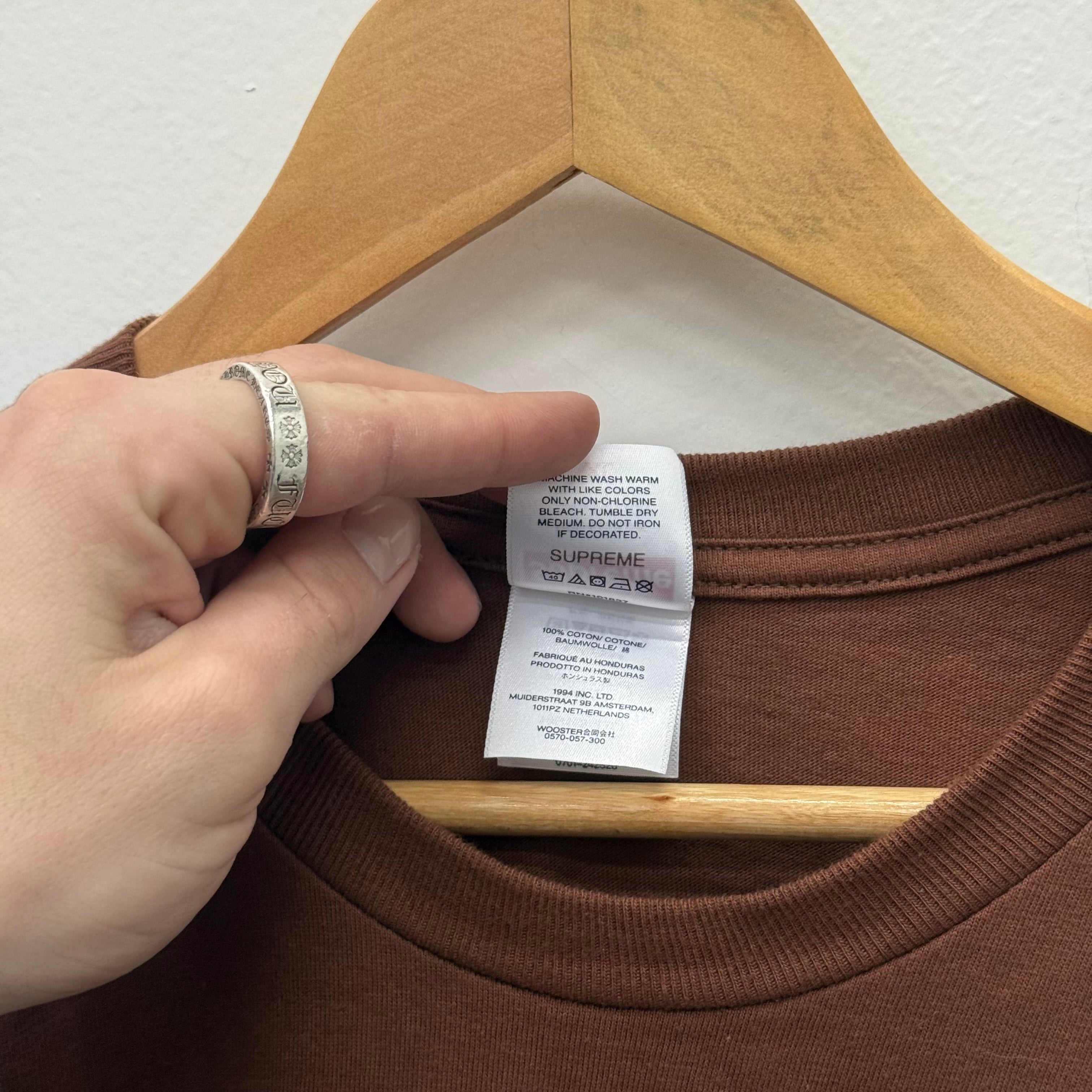 Supreme Lollipop T-Shirt Brown - Size XL