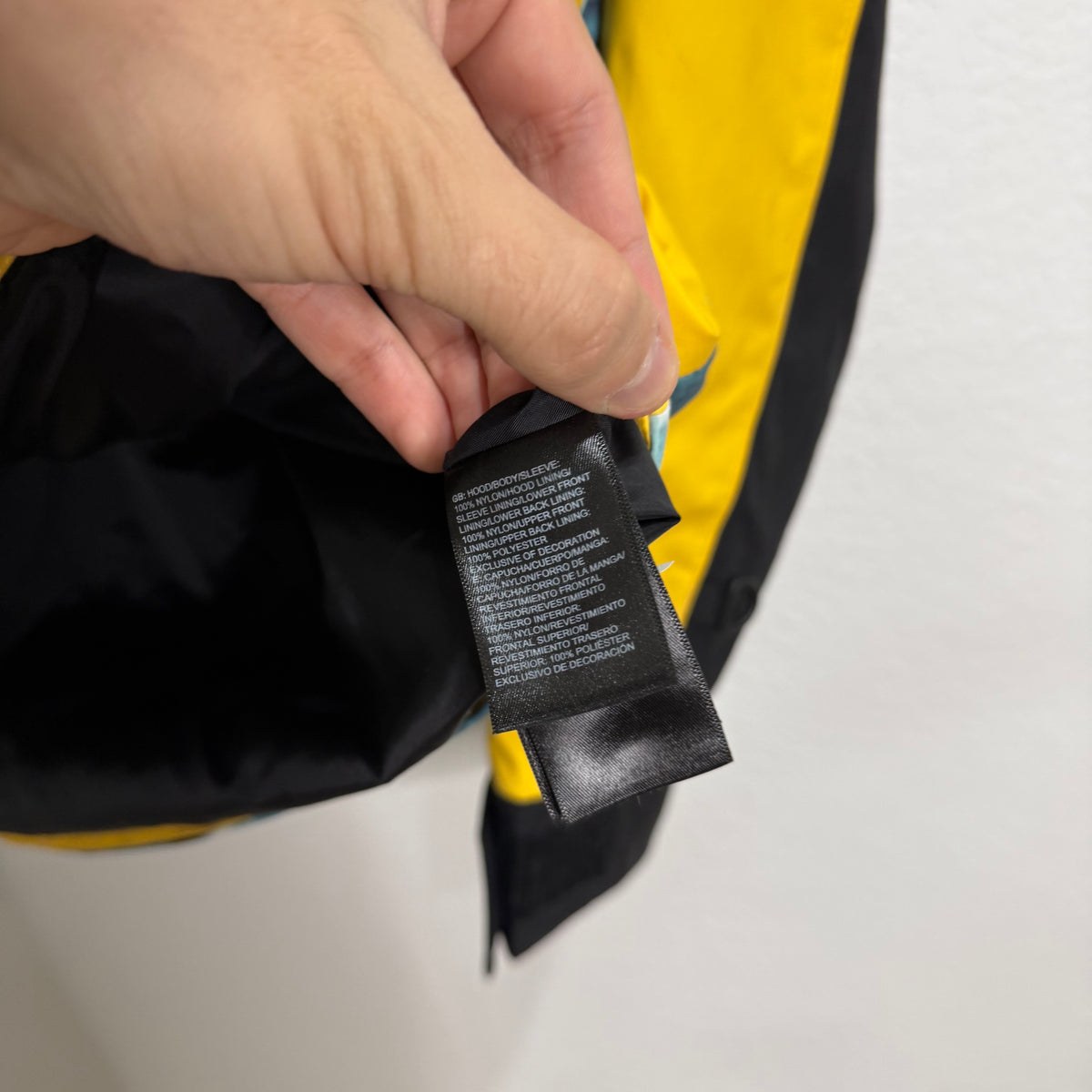 Supreme x North Face Liberty Mountain Jacket FW19 Yellow - Size M
