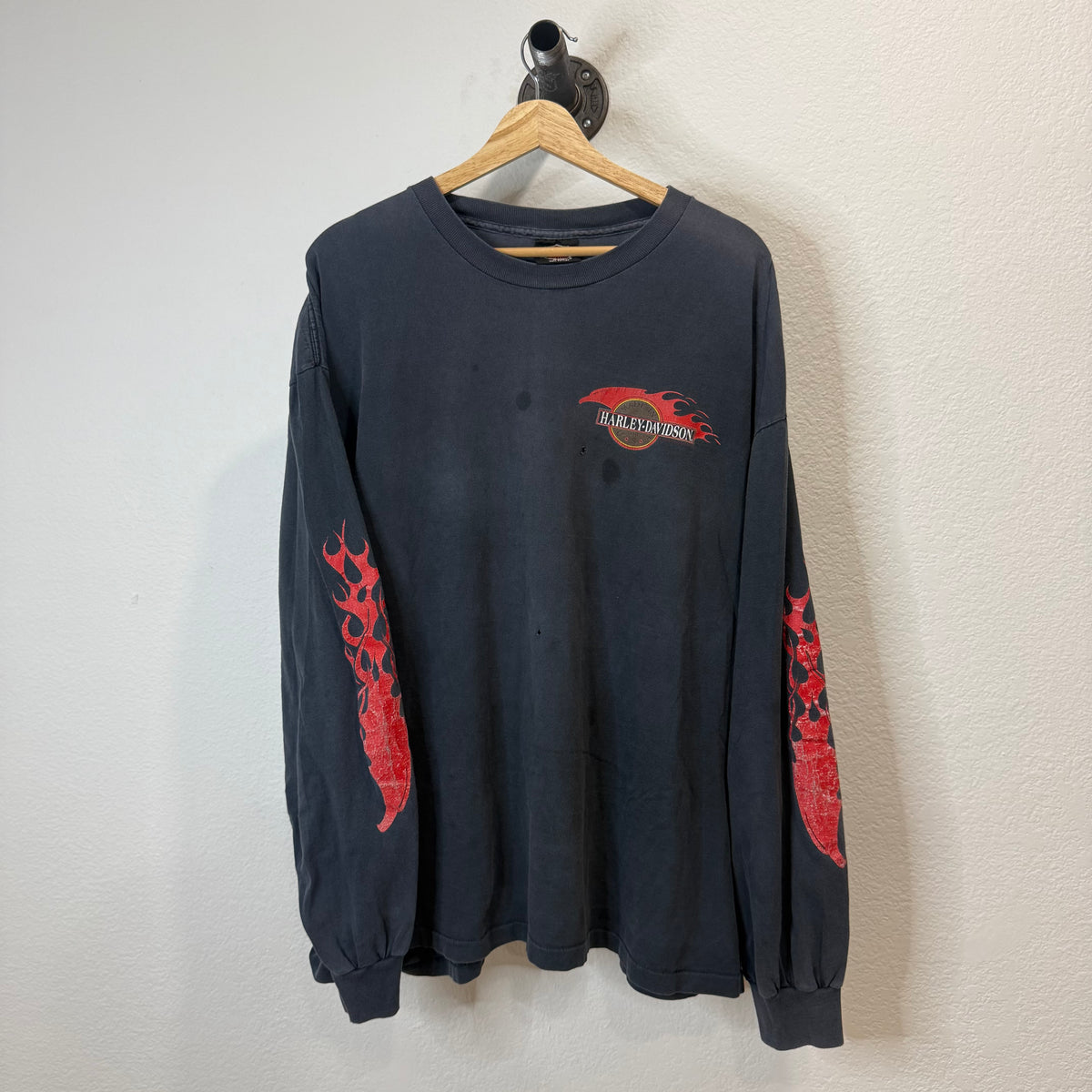 Vintage Harley Davidson Longsleeve T-Shirt (Colorado) - Size XXL