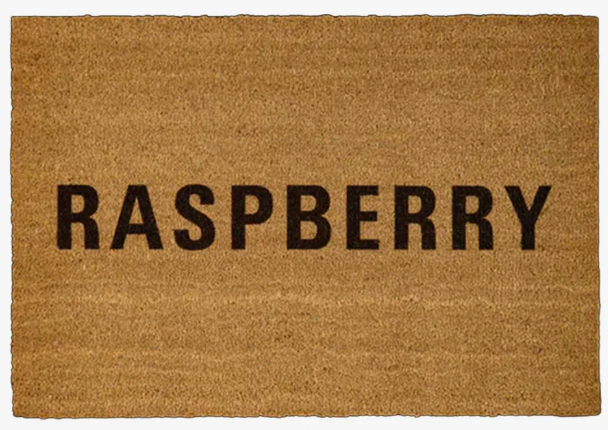 GV Gallery Raspberry Door Mat